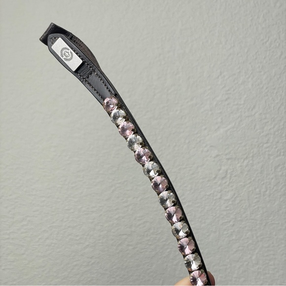 PS of Sweden cherry blossom Pink Crystal browband size 4 (XFull) - Picture 4 of 8